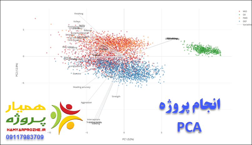 انجام پروژه pca