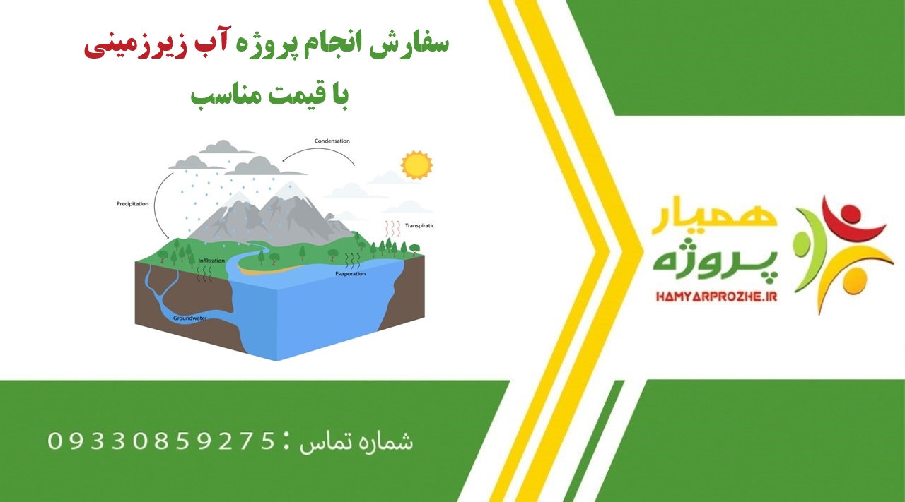 انجام پروژه آب زیرزمینی