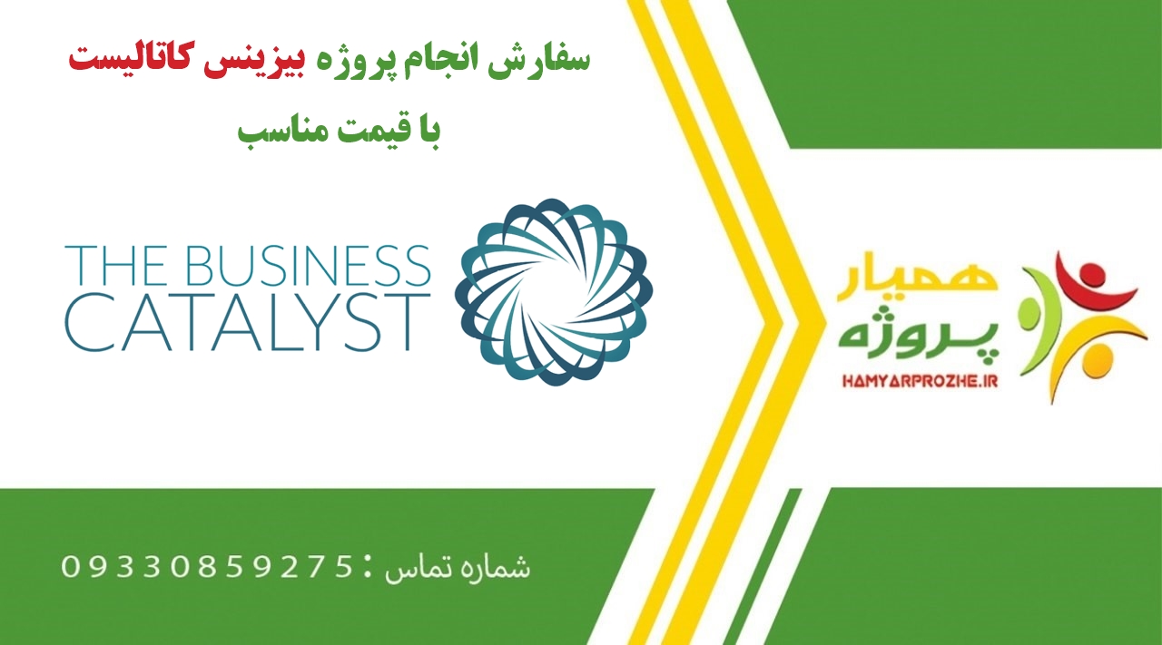 انجام پروژه Business Catalyst (بیزینس کاتالیست)